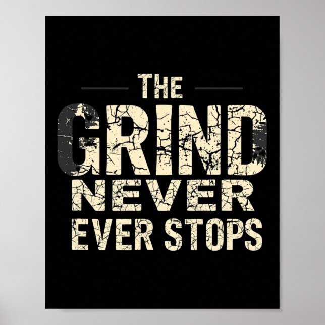 Håll dig motiverad poster (Framsidan)