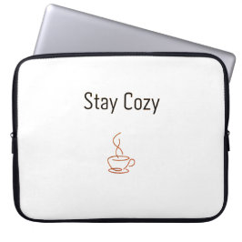 Håll dig mysig datorsleeve | Minimal mysig estetik Laptop Fodral