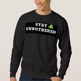 Håll dig oberörd Herr Hoodie – Cool Minimalistisk Lång Ärmad Tröja