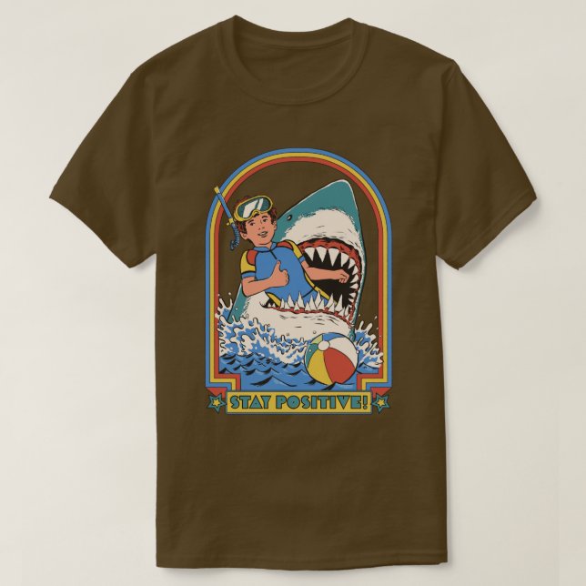 Håll dig positiv 1 t shirt (Design framsida)