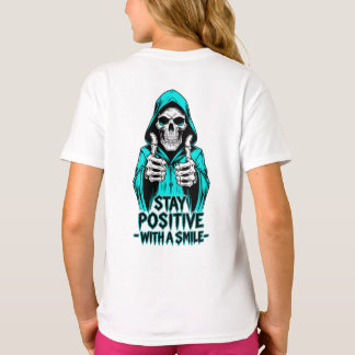 Håll dig Positiv – Inspirerande Motiverande T Shirt