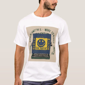 Håll dig positiv t shirt