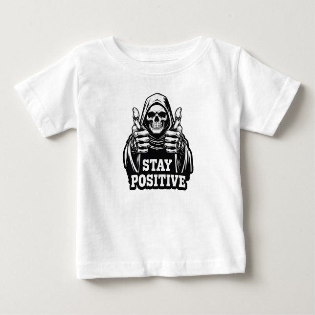 Håll dig positiv t shirt (Framsida)
