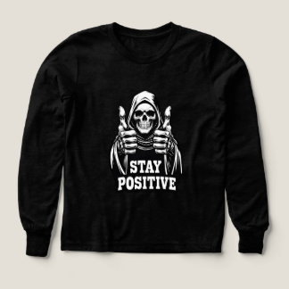 Håll dig positiv t shirt