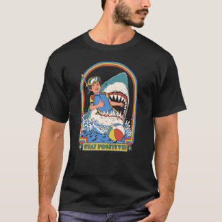 Håll dig positiv vän t shirt