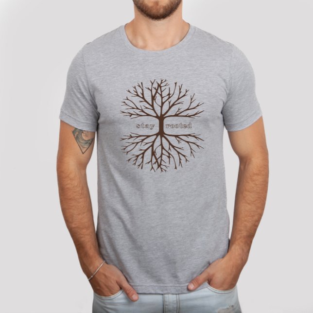 Håll dig rotad inspirationell kristen tro T-Shirt (Skapare uppladdad)