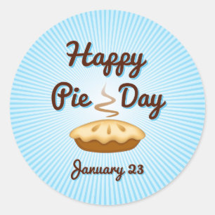 Håll dig runt för Paj Day Stickers Klistermärke