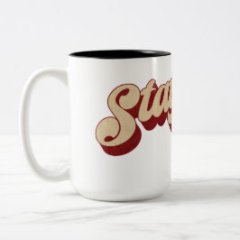 Håll dig Säker Två-Tonad Mugg