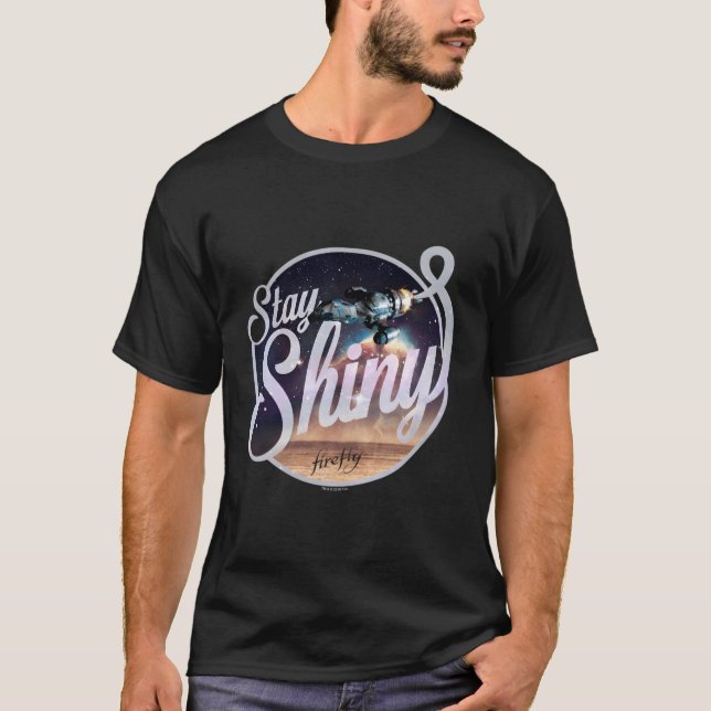 Håll dig shiny t shirt (Framsida)