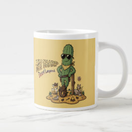 Håll dig skarp Ökenlegend Kavaj Kaktus Illustratio Jumbo Mugg