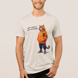 Håll dig spänd, håll dig fokuserad - Anpassade T Shirt