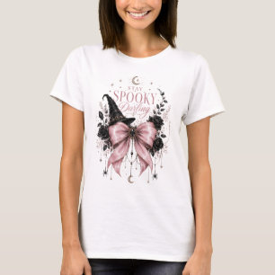 Håll dig spöklik älskling Halloween T-Shirt