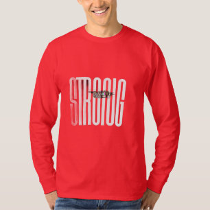 Håll dig stark alltid – Daglig motivation t-shirt