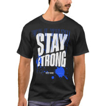 Håll dig Stark Motiverande T-Shirt | Inspirerande