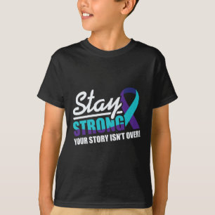 Håll dig stark självmordsmedvetenhet om psykisk hä t shirt