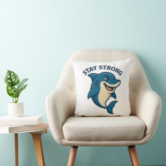 Håll dig Stark Splash T-Shirt Kudde