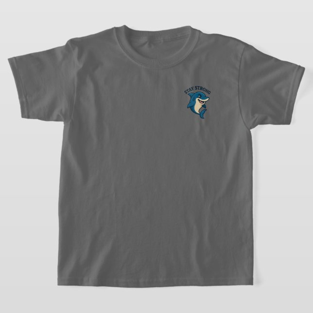 Håll dig stark Stänk T-Shirt (Laydown)