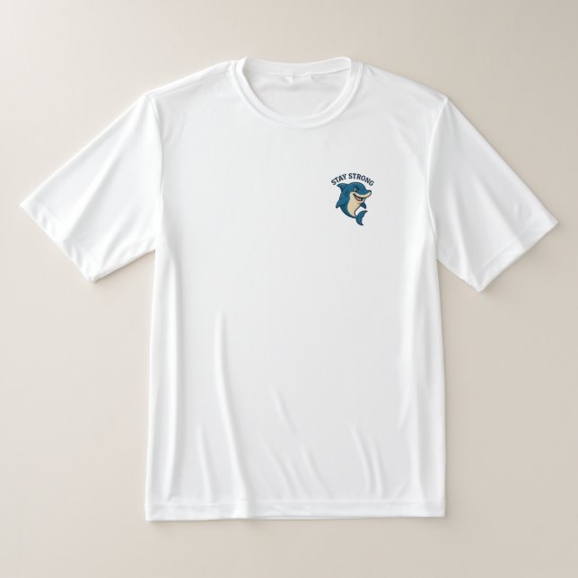 Håll dig stark Stänk T Shirt (Laydown)