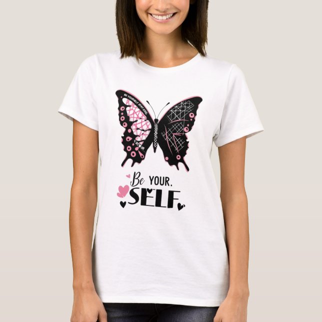 Håll dig till Coolan Butterfly T Shirt (Framsida)