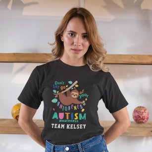 Håll dig till din enastående autismmedvetenhet t shirt
