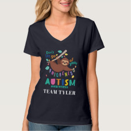 Håll dig till din enastående autismmedvetenhet t shirt