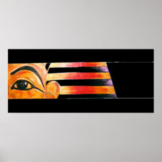 Håll dig till din vision I - Glasutskrift Poster