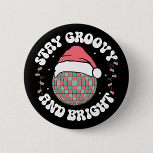 Håll dig till Groovy och Bright Groovy-Helgdagar Knapp