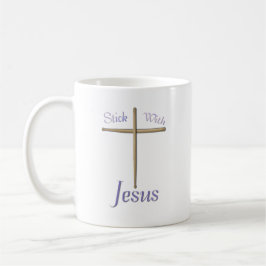 Håll dig till Jesus Christian Drummer Kaffemugg