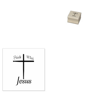 Håll dig till Jesus Christian Drummer Stämpel