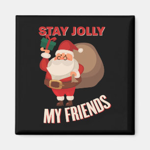 Håll dig till min vän Coolan Jul Helgdag Costu Magnet