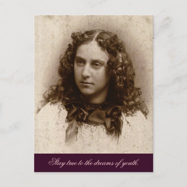 Håll dig till ungdomens drömmar vykort (Framsida)