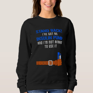 Håll dig tillbaka till Harna och insulinpumpen Awa T Shirt