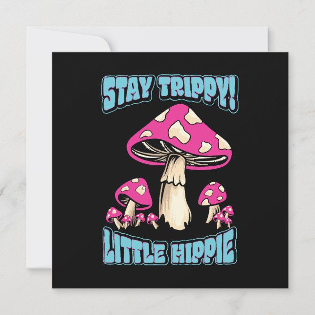 Håll dig trippy! Liten hippie (Framsida)