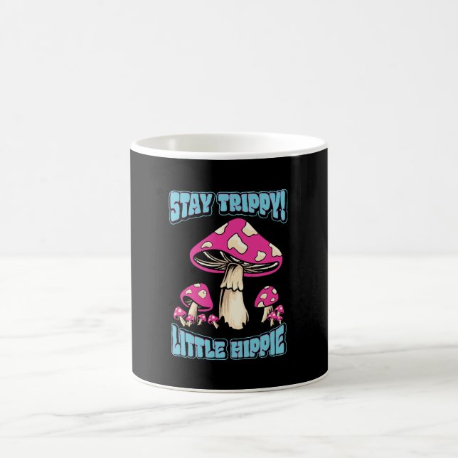 Håll dig trippy! Liten hippie Kaffemugg (Center)