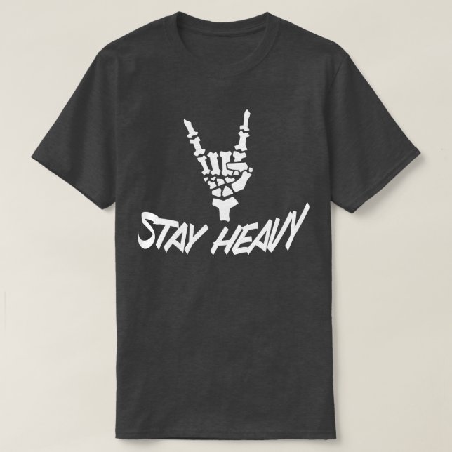 Håll dig tung t shirt (Design framsida)