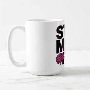 Håll dig uppmärksam kaffemugg