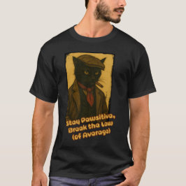 Håll dig vaksam, bryta mot lagen! t shirt