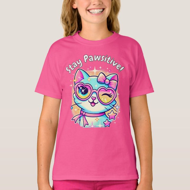 🐱✨ håll dig vaksam - den bästa kattleken för flic t shirt (Framsida)