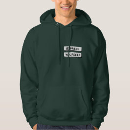 Håll dig varm, håll dig sann hoodie