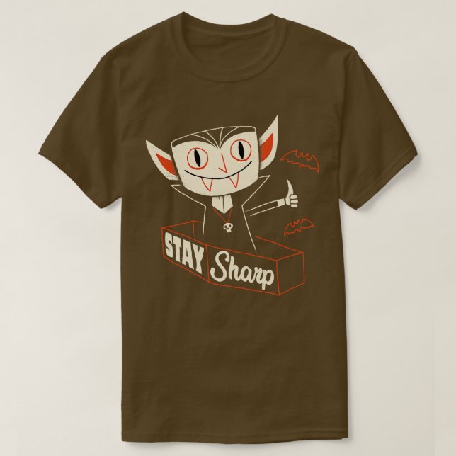 Håll dig Vass T Shirt (Design framsida)