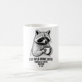Håll dig vild Drick kaffe -Rolig kaffe älskare Anp Kaffemugg