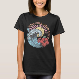 Håll dig vild ocean barn T-Shirt