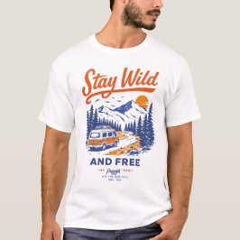 Håll dig vild Vanlife T Shirt