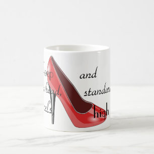Håll din huvud, häl & stilett för normal high kaffemugg