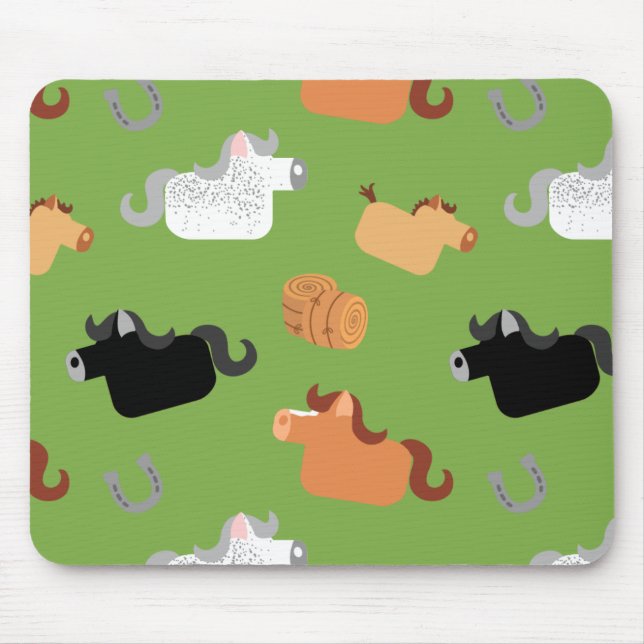 Håll dina hästar musmatta (Framsidan)