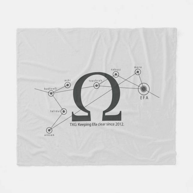 Håll Efa-frikändfilten Fleecefilt (Framsidan (Horisontell))