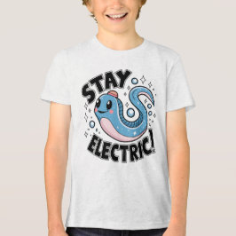 Håll Elektrisk Söt Elektrisk Ål Design T Shirt