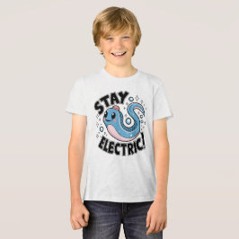 Håll Elektrisk Söt Elektrisk Ål Design T Shirt