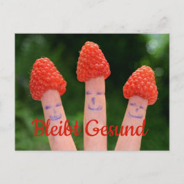 Håll Er Friska  - Vykort