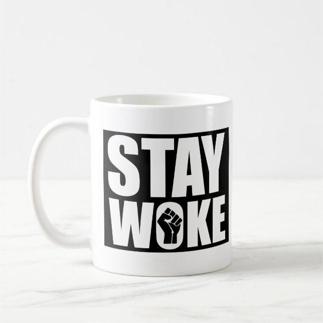 Håll Er Vakna Kaffemugg (Vänster)